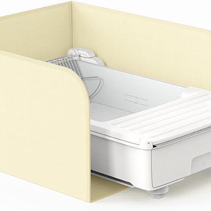 UBPET Cat Litter Tray Litter Protection Enclosure C31, Cat Litter Tray Accessories