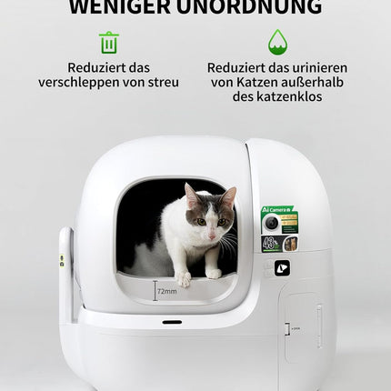 PETKIT Raised Threshold 2.0 for Purobot Max Pro 2 Self-Cleaning Cat Litter Tray, Anti-Leak Urine and Cat Litter Repellent, Increases the Threshold for Automatic Cat Litters