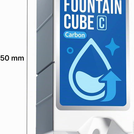 PETKIT Fountain Cube C Replacement Filter for Eversweet Ultra Cat Fountain