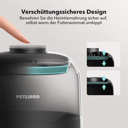 PETLIBRO Automatic Cat Feeder, Wireless 2.4G WiFi Intelligent Feeder Cat