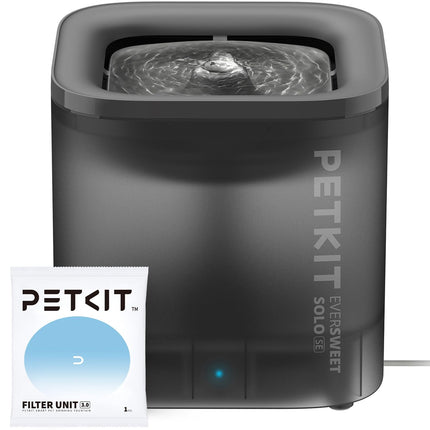 PETKIT Cybertail Cat Drinking Fountain, Dog Water Dispenser, 1.85 L Cat/Dog Water Fountain, Intelligent LED Light, 25 dB Extremely Quiet, Corded Water Dispenser, Cordless Water Pump