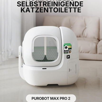 PETKIT Magnetic Dust Cover Curtain 3.0 for PUROBOT Max Pro 2, Reduces Scattering Travel, Odour Isolation, Magnetic Closure, Semi-Transparent (Not Compatible with PUROBOT MAX PRO & PURA MAX 2)