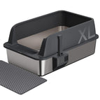 Dark grey with mat (rounded)