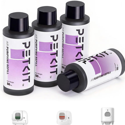 PETKIT Pura X Pura Max 2 Self-Cleaning Cat Litter Tray Odour Remover Refill Liquid (4 Bottles)