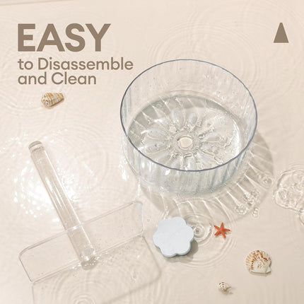 BUCATSTATE Hamster Wheel, 26 cm Running Wheel, Hamster Quiet Hamster Toy, Non-Slip Running Disc for Mouse, Small Animal, Pet (Transparent)