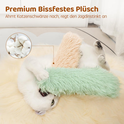 Potaroma Katzenspielzeug Set, 3er Katzenkissen mit Bio-Katzenminze Indoor, weiches & langlebiges Interaktives Spielzeug, Intelligenz- & Beschäftigungstraining, Selbstbeschäftigung für Kätzchen