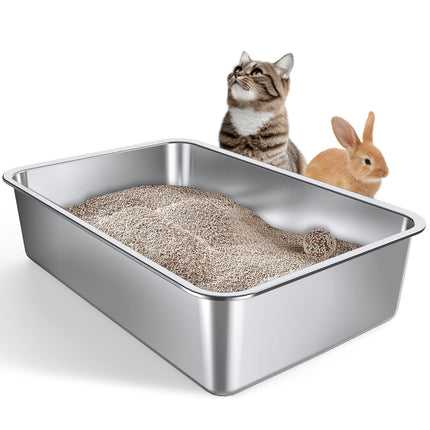Gimars XXL 90L Self-Cleaning Cat Litter Tray with App Control, Automatic Cat Litter Tray with Mat, Bin Liners & Footboard, Triple Sensor and Odour Control for Kittens, Old & Multiple Cats