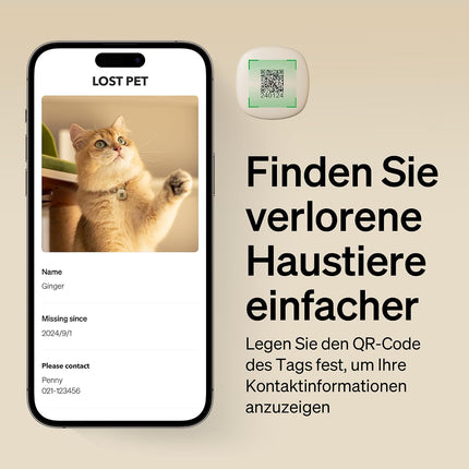 PETLIBRO RFID Collar Tag, Automatic Pet Identification, Compatible with PETLIBRO One RFID Feeder PLAF301, Dockstream Cat Fountain PLWF305