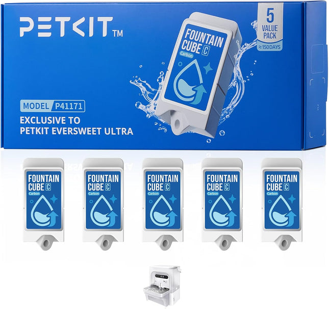 PETKIT Fountain Cube C Replacement Filter for Eversweet Ultra Cat Fountain