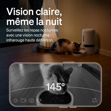 PETLIBRO 5L Automatic Cat Feeder with 1080P Video - 5G WiFi Dog Feeder with