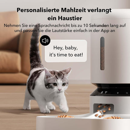 PETLIBRO 5L Automatic Cat Feeder for 2 Cats with 5G WiFi and App