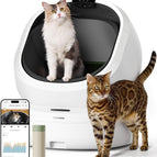 cat litter box self-cleaning