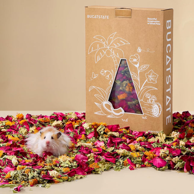 BUCATSTATE 5L Natural Flower & Hamster Bedding