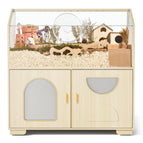 wood-coloured / L 110 x B 54 x H 104 cm