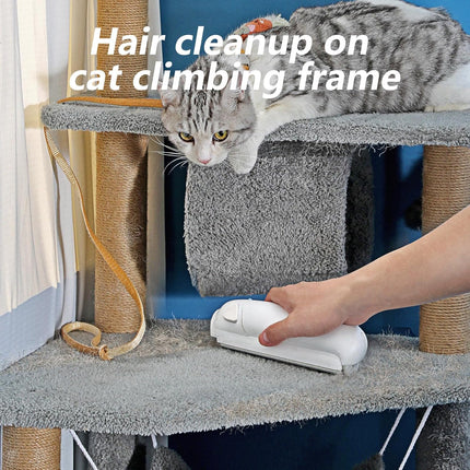 Katzenhaarentferner, Hundehaarentferner, Tierhaarentferner Fusselrolle, Fusselbürste für Tierhaar, für Sofa, Bett, Teppich, Kratzbaum, Weiß