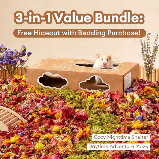 BUCATSTATE 5L Natural Flower & Hamster Bedding